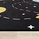 Kindervloerkleed - Binola Astronaut Zwart Kindervloerkleed - Binola Astronaut Zwart