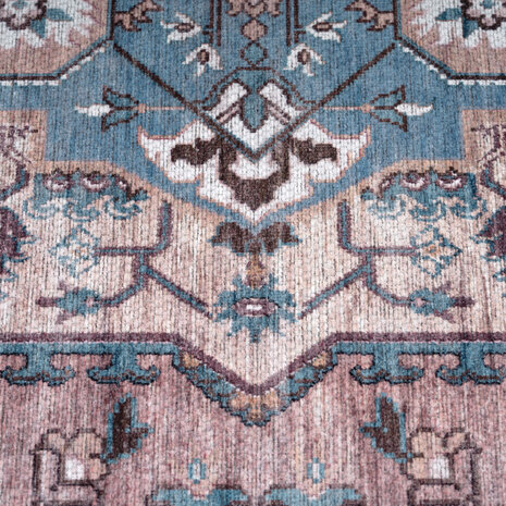 Laagpolig Vloerkleed Bornia - Vintage - Multi