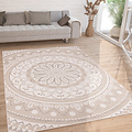 Binnen en Buitenkleed - Vloerkleed Brescs - Zand / Beige