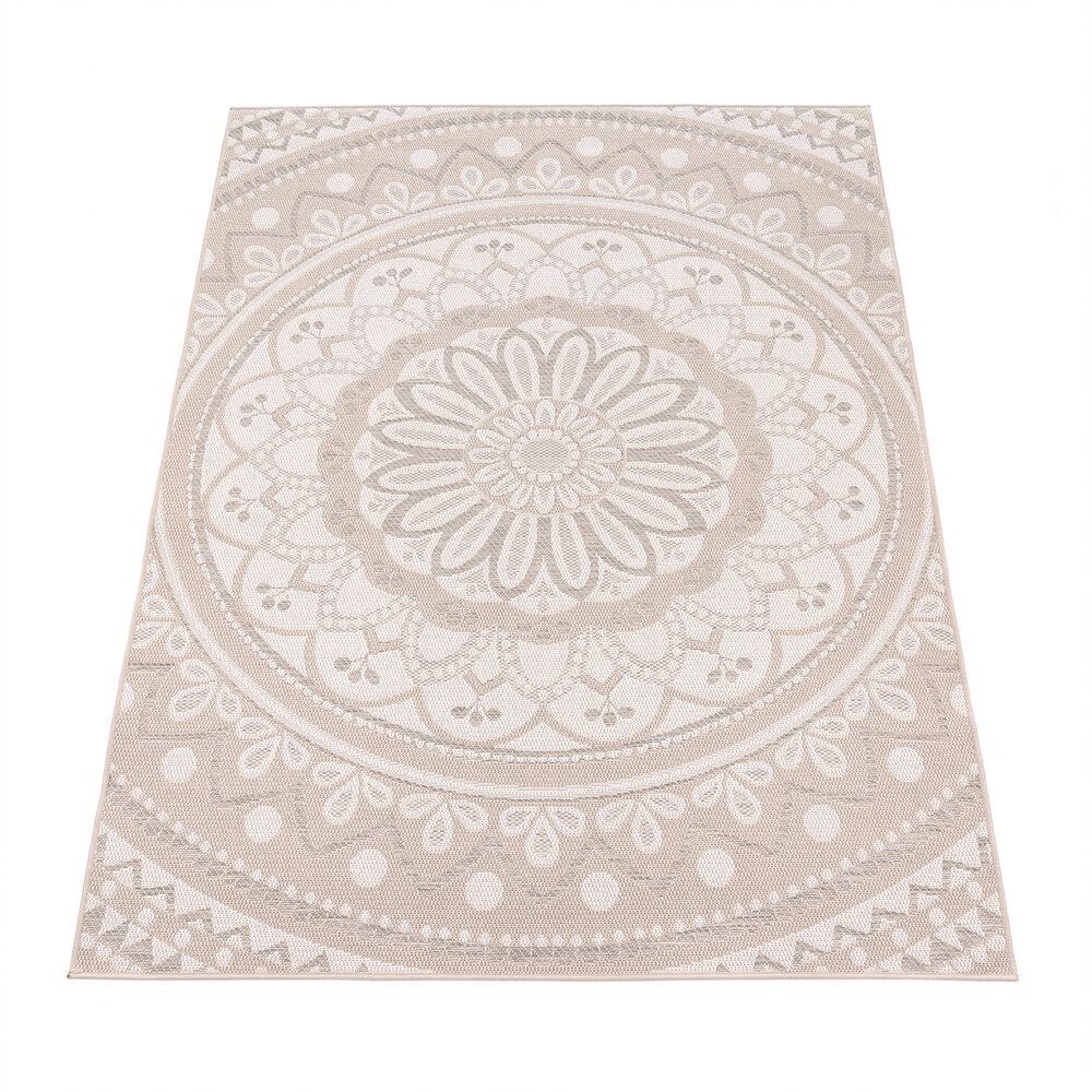 Binnen en Buitenkleed - Vloerkleed Brescs - Zand / Beige Binnen en Buitenkleed - Vloerkleed Brescs - Zand / Beige