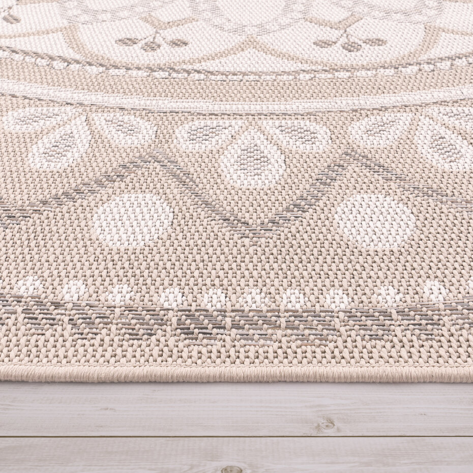 Binnen en Buitenkleed - Vloerkleed Brescs - Zand / Beige Binnen en Buitenkleed - Vloerkleed Brescs - Zand / Beige