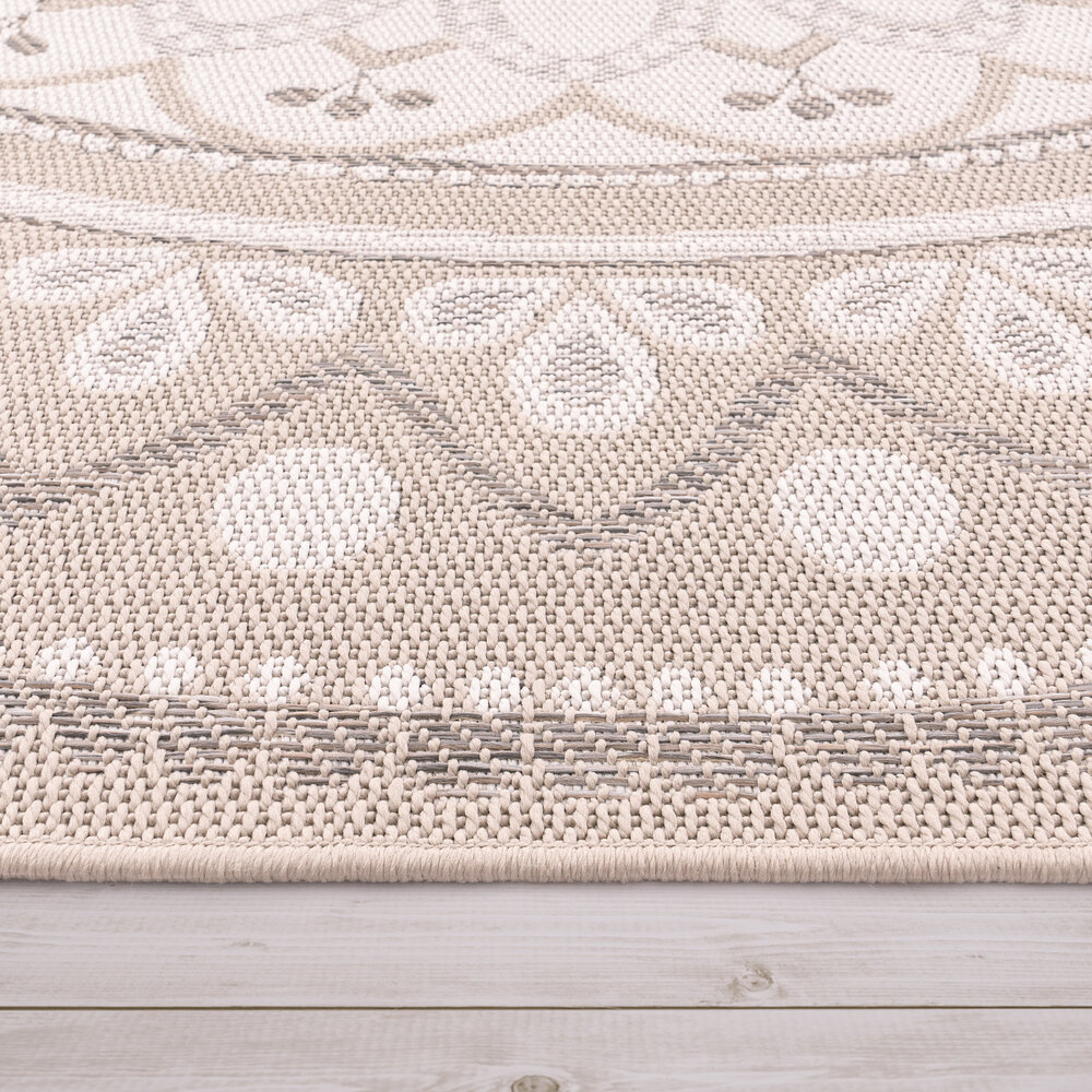 Binnen en Buitenkleed - Vloerkleed Brescs - Zand / Beige Binnen en Buitenkleed - Vloerkleed Brescs - Zand / Beige