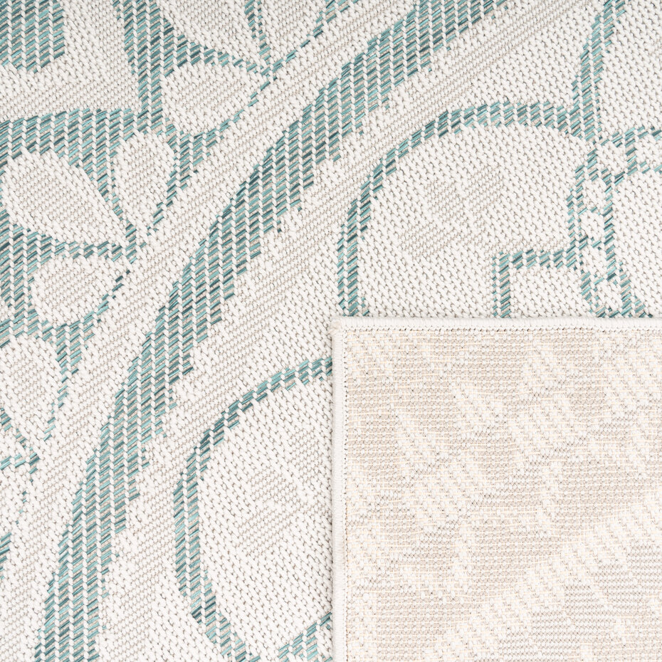 Binnen en Buitenkleed - Vloerkleed Brescs - Turquoise