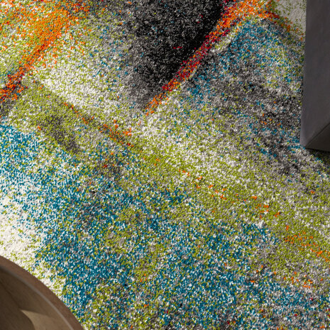 Modern vloerkleed - Briloada Abstract Kleurrijk