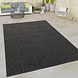 Binnen & Buitenkleed - Vloerkleed Bruliza - Geo - Antraciet Binnen & Buitenkleed - Vloerkleed Bruliza - Geo - Antraciet