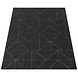 Binnen & Buitenkleed - Vloerkleed Bruliza - Geo - Antraciet Binnen & Buitenkleed - Vloerkleed Bruliza - Geo - Antraciet