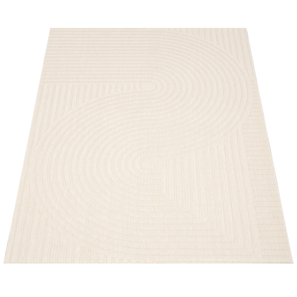 Binnen & Buitenkleed - Vloerkleed Bruliza - Japandi - Creme