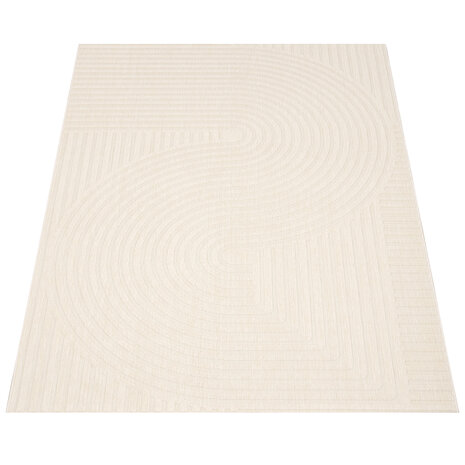 Binnen & Buitenkleed - Vloerkleed Bruliza - Japandi - Creme