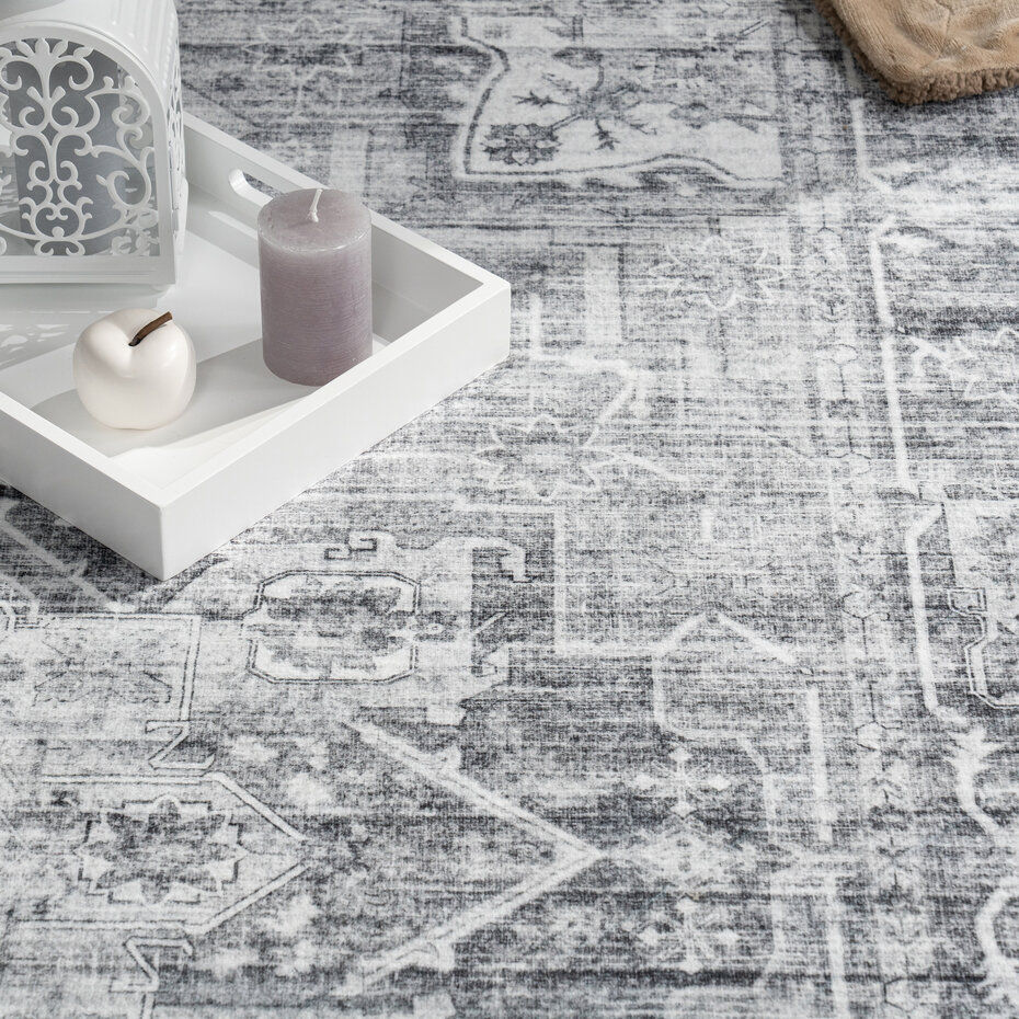 Vintage vloerkleed - Cameris Grijs Vintage vloerkleed - Cameris Grijs