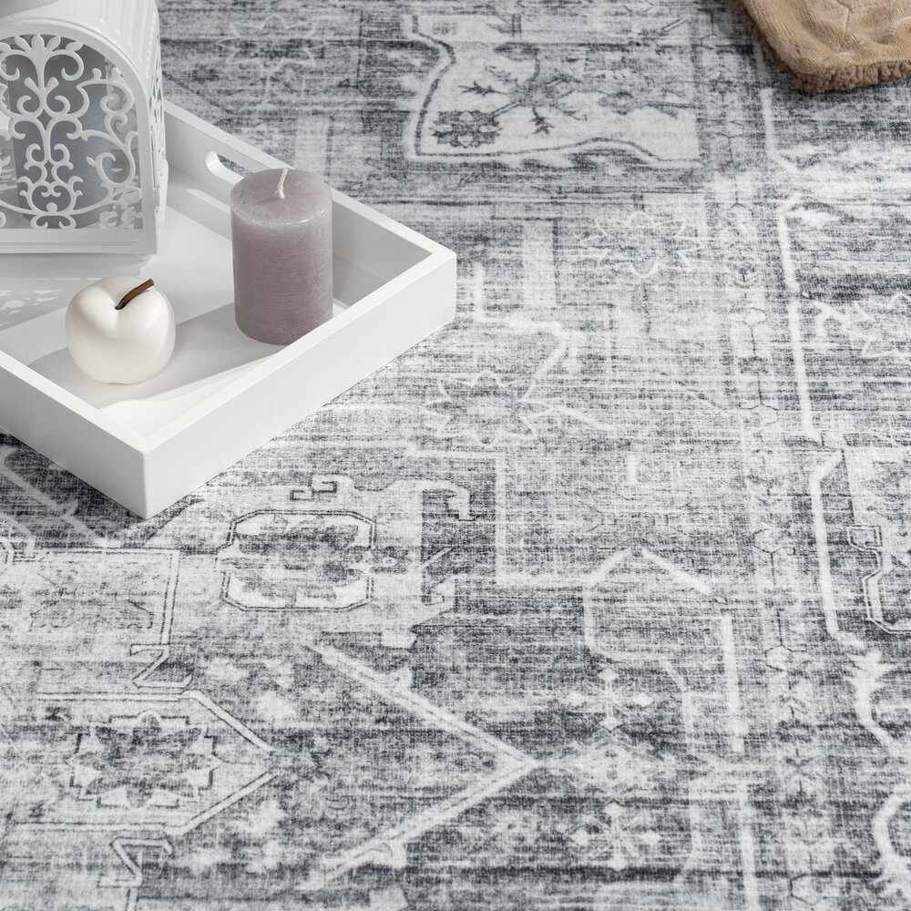 Vintage vloerkleed - Cameris Grijs Vintage vloerkleed - Cameris Grijs