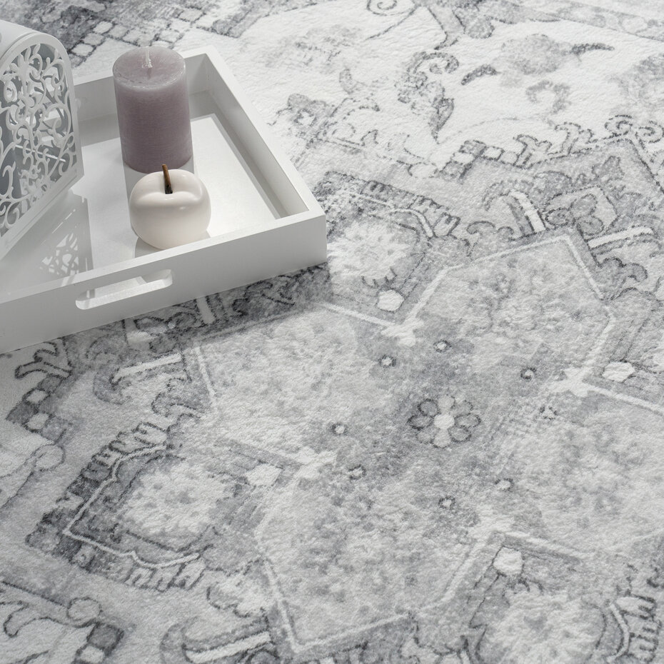 Vintage vloerkleed - Cameris Retro Grijs Vintage vloerkleed - Cameris Retro Grijs