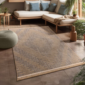 Jute buitenkleed - Colinna Beige