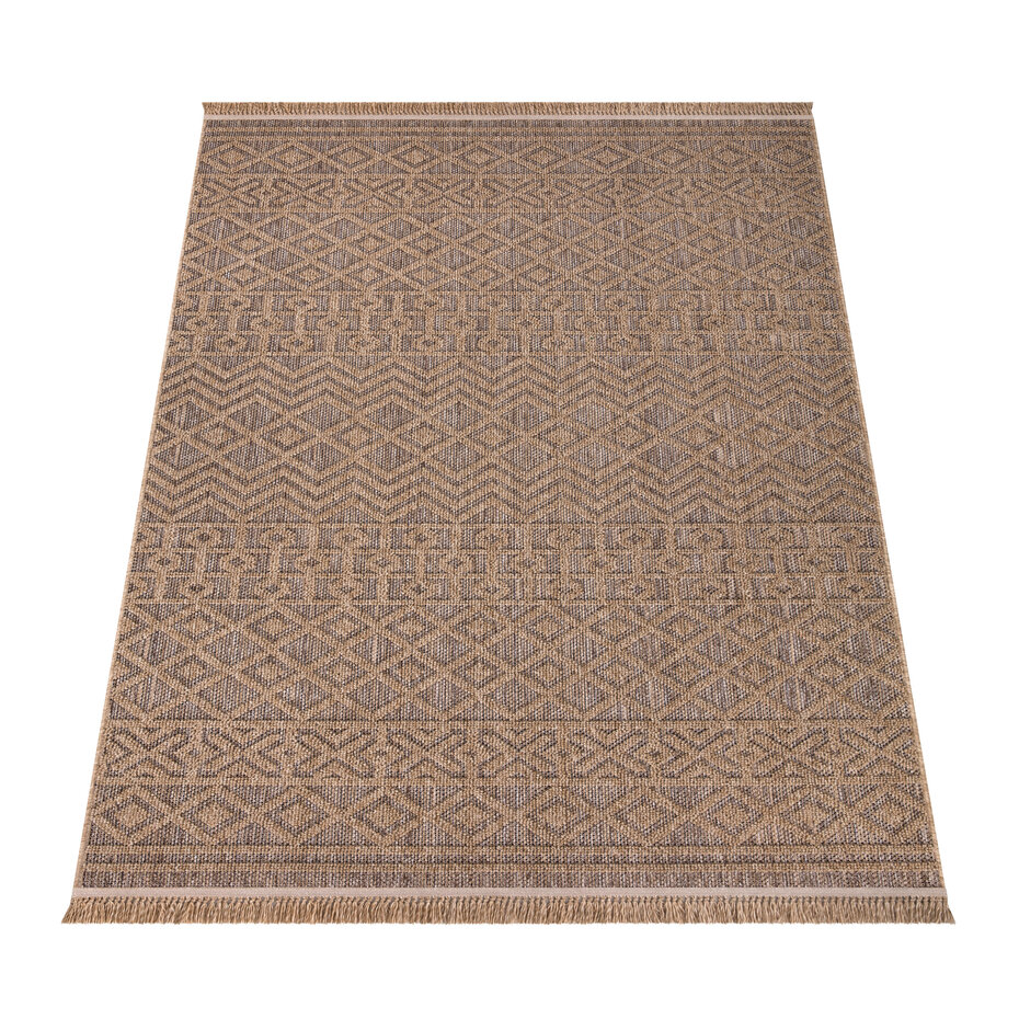 Jute buitenkleed - Colinna Boho Beige