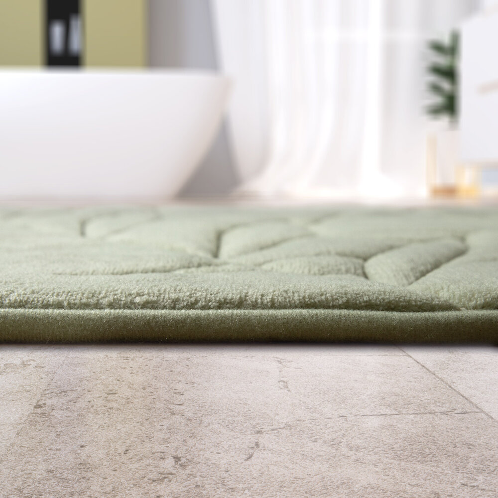 Badkamer Vloerkleed Corina - Groen Badkamer Vloerkleed Corina - Groen
