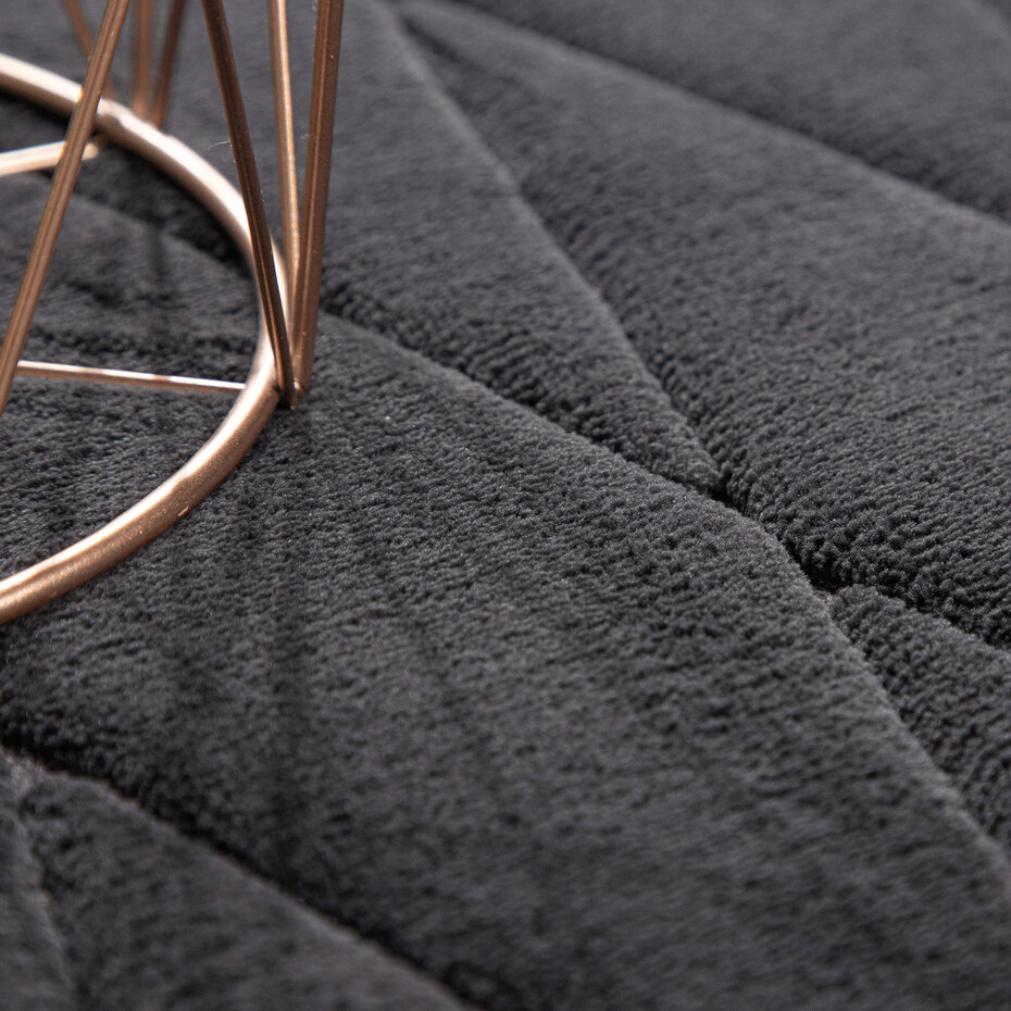 Badkamer Vloerkleed Corina - Antraciet Badkamer Vloerkleed Corina - Antraciet