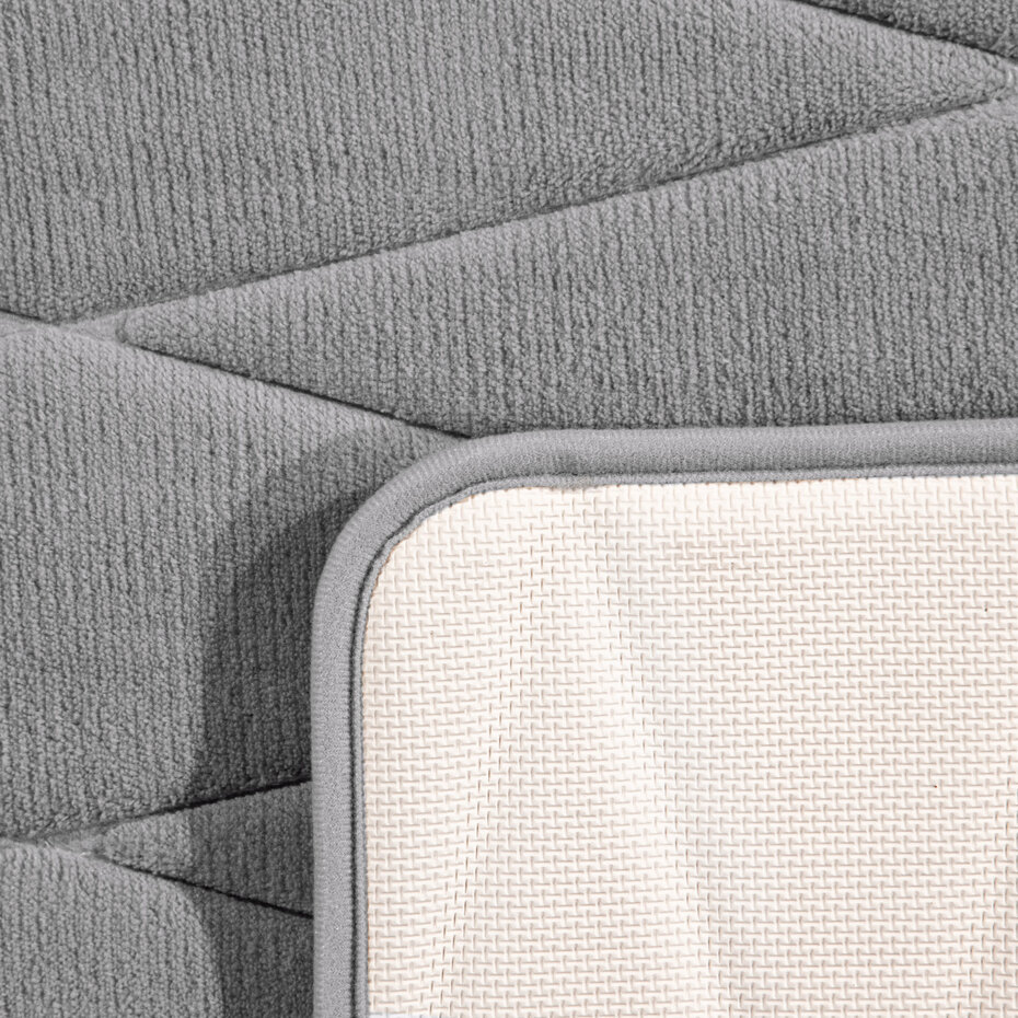 Badkamer Vloerkleed Corina - Grijs