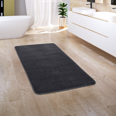 Badkamer Vloerkleed Corina - Antraciet