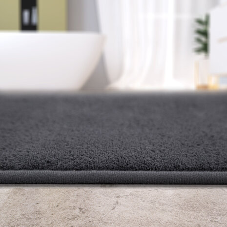Badkamer Vloerkleed Corina - Antraciet