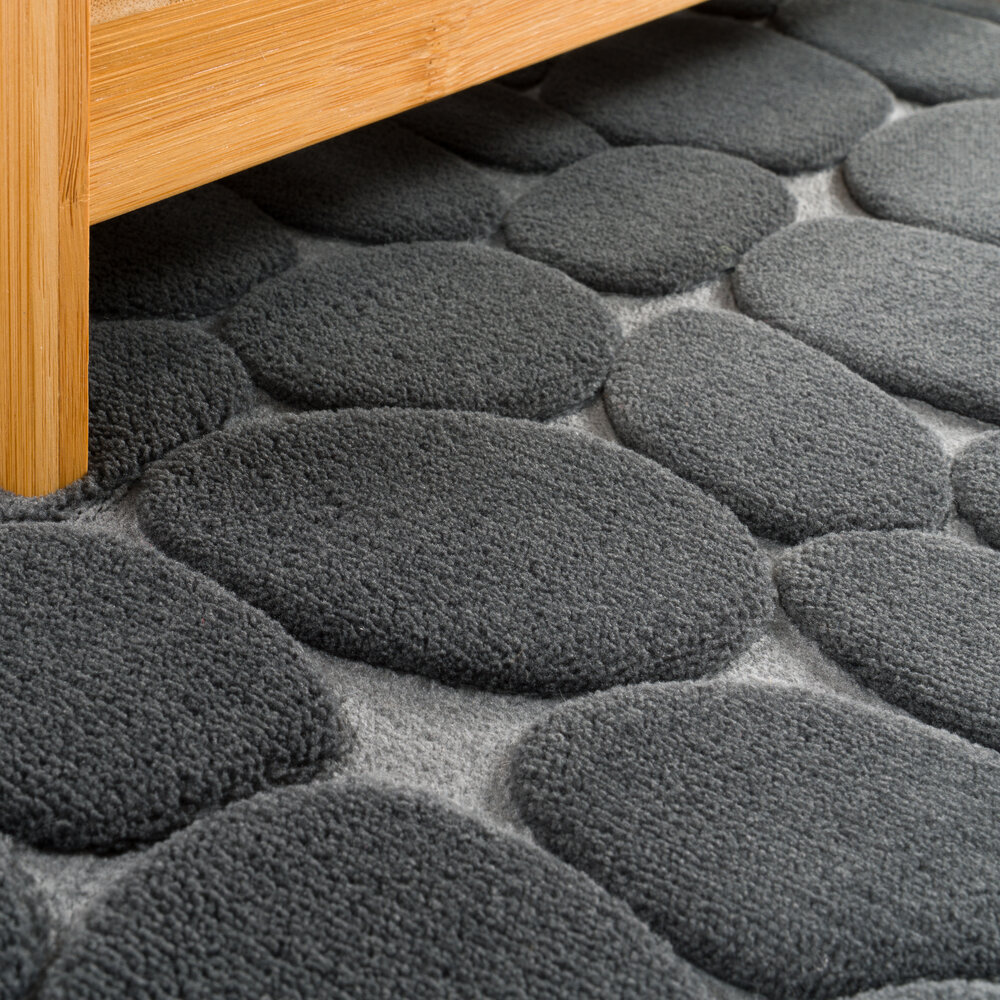 Badkamer Vloerkleed Corina - Antraciet Badkamer Vloerkleed Corina - Antraciet