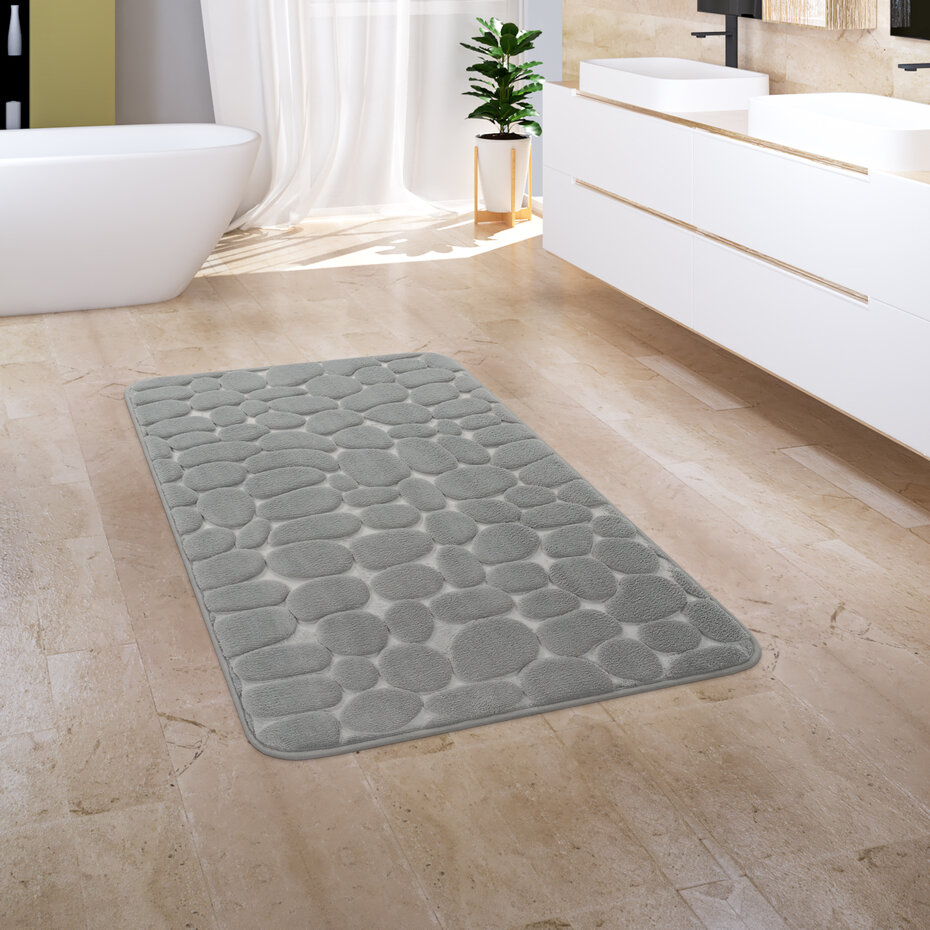 Badkamer Vloerkleed Corina - Grijs
