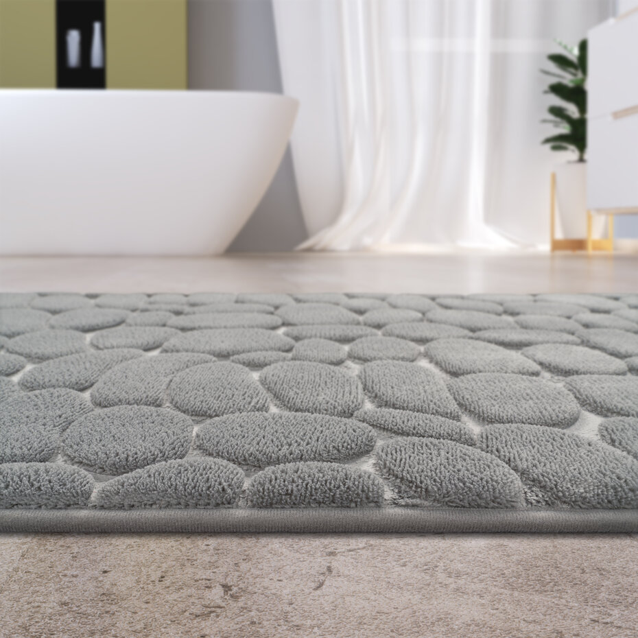 Badkamer Vloerkleed Corina - Grijs