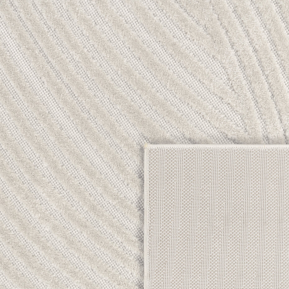 Laagpolig Vloerkleed Cotera - Creme