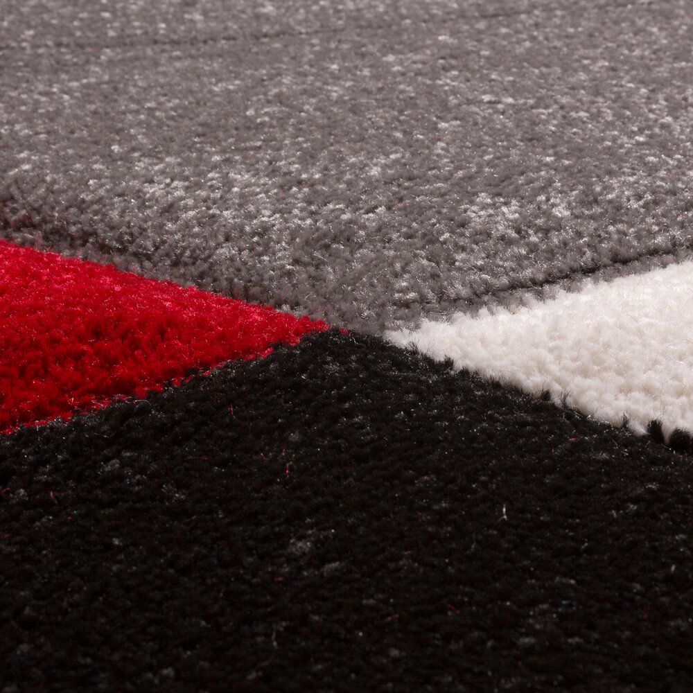 Laagpolig Vloerkleed - Diamesa - Modern - Rood