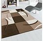 Laagpolig Vloerkleed - Diamesa - Modern - Bruin