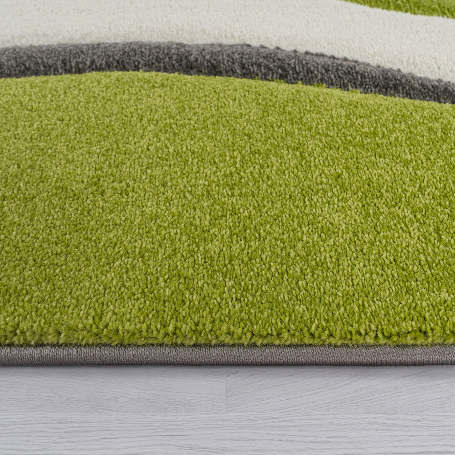 Laagpolig Vloerkleed - Diamesa - Modern - Groen Laagpolig Vloerkleed - Diamesa - Modern - Groen