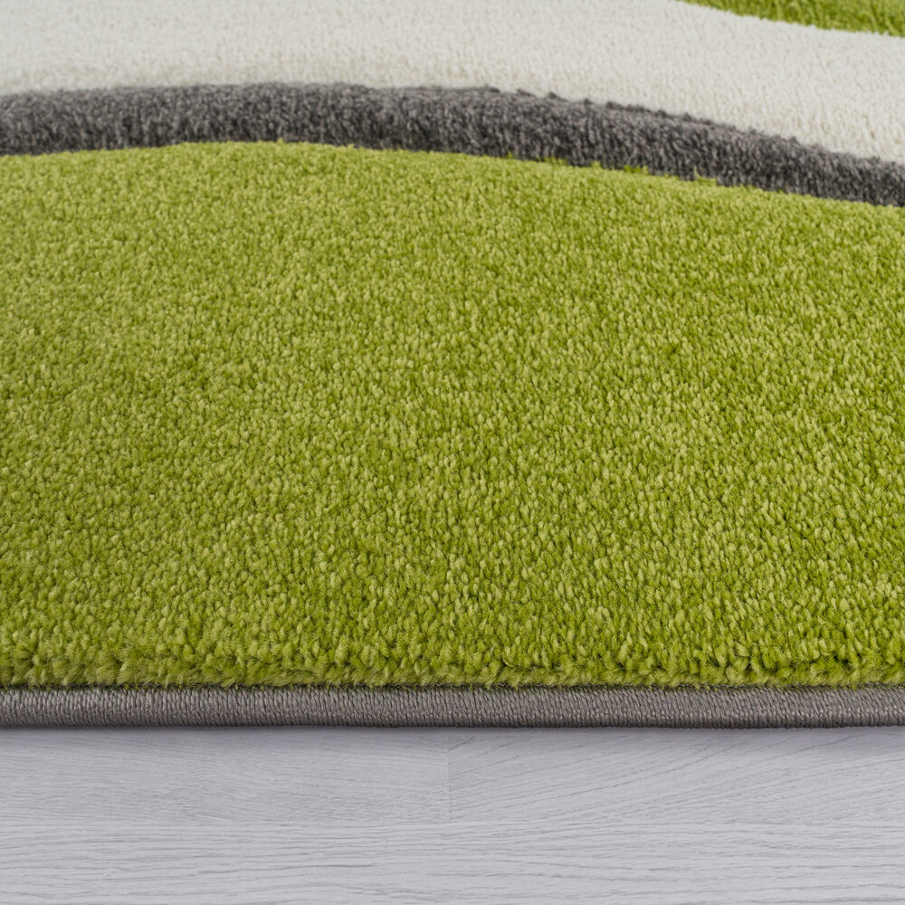 Laagpolig Vloerkleed - Diamesa - Modern - Groen Laagpolig Vloerkleed - Diamesa - Modern - Groen