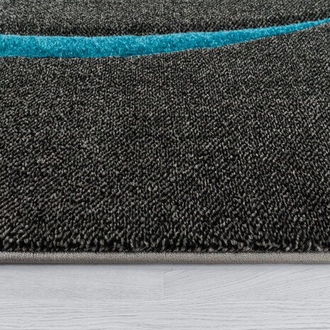 Modern vloerkleed - Diamesa Geblokt Blauw