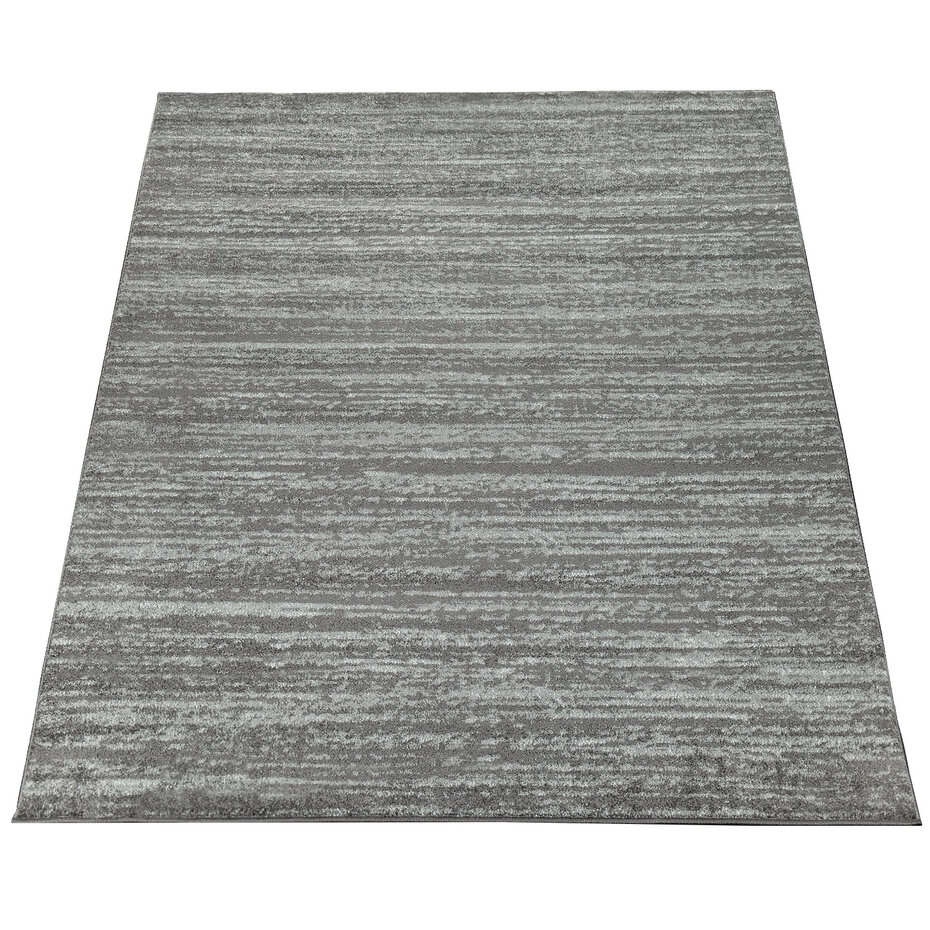 Laagpolig Vloerkleed - Eceria - Gemeleerd Modern - Grijs Laagpolig Vloerkleed - Eceria - Gemeleerd Modern - Grijs