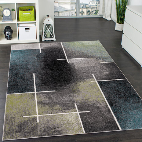 Laagpolig Vloerkleed - Eceria - Geo Modern - Multi