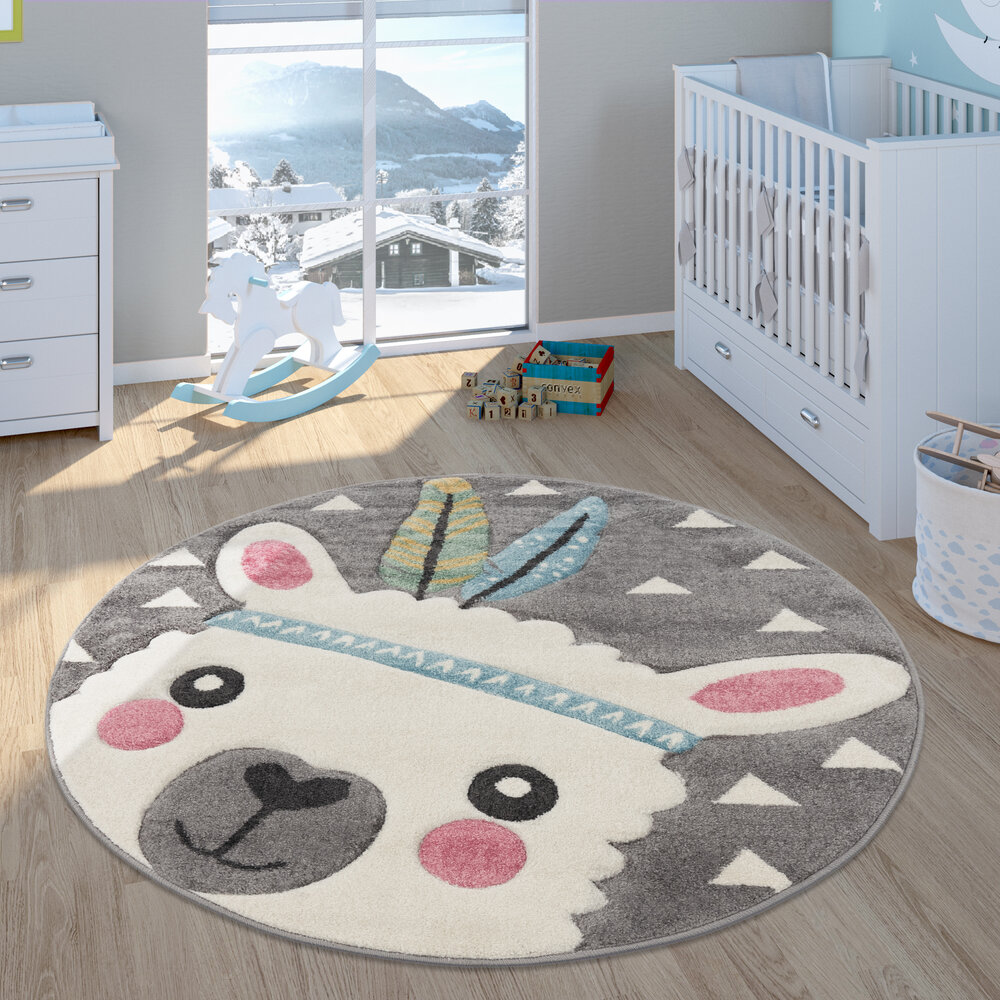 Kindervloerkleed - Elara - Grijs
