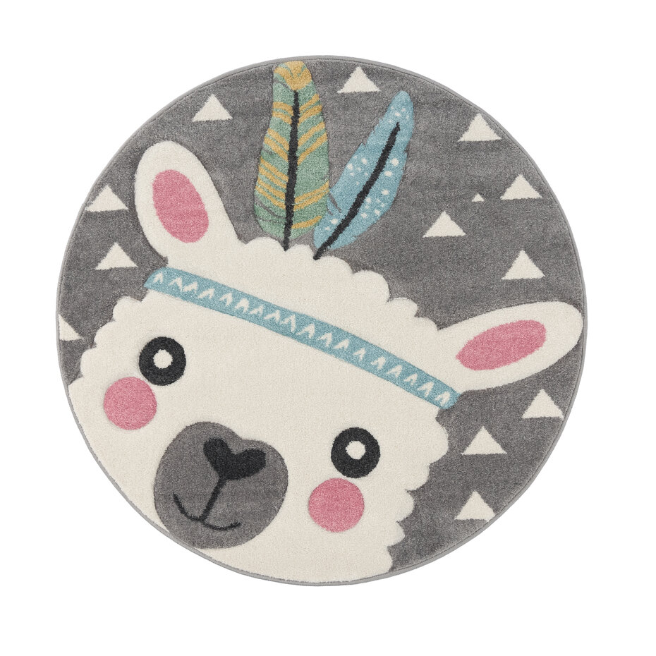 Kindervloerkleed - Elara - Grijs Kindervloerkleed - Elara - Grijs