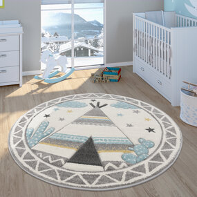 Kindervloerkleed - Elara - Tent - Creme