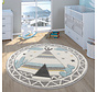 Kindervloerkleed - Elara - Tent - Creme