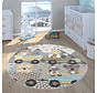 Kindervloerkleed - Elara - Dieren - Creme