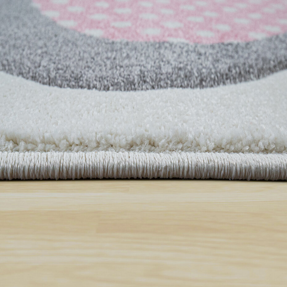 Kindervloerkleed - Elara - Dieren - Creme Kindervloerkleed - Elara - Dieren - Creme