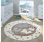 Kindervloerkleed - Elara - Otter - Creme