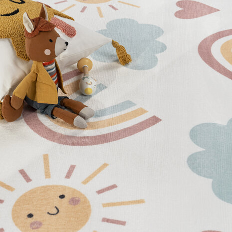 Kindervloerkleed - Elara Regenboog - Multi