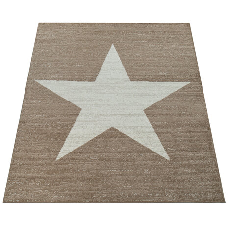 Ster vloerkleed - Fiest Beige