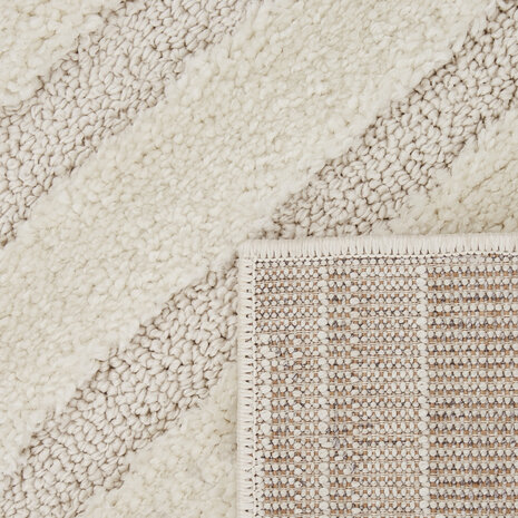 Laagpolig Vloerkleed - Gen - Creme