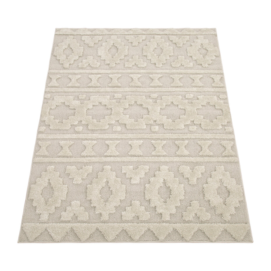 Laagpolig Vloerkleed - Gen - Creme Laagpolig Vloerkleed - Gen - Creme