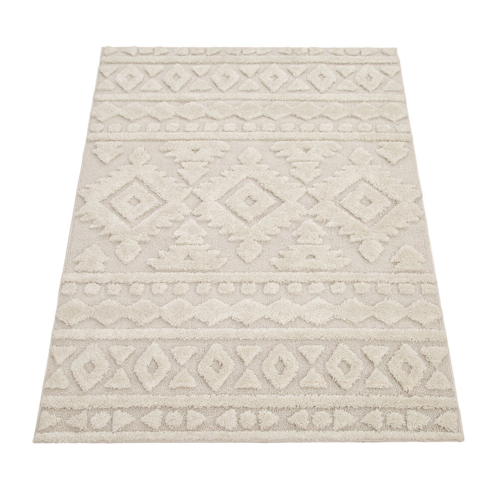 Laagpolig Vloerkleed - Gen - Creme Laagpolig Vloerkleed - Gen - Creme