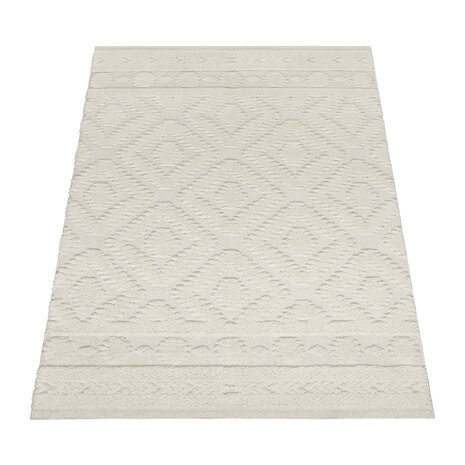 Laagpolig Vloerkleed - Gen Scandi - Creme