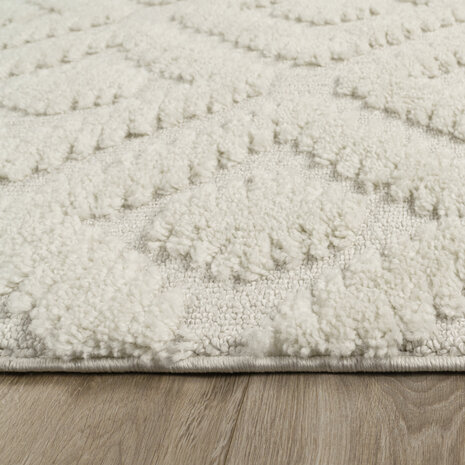 Laagpolig Vloerkleed - Gen Scandi - Creme