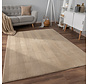 Laagpolig Vloerkleed - Hanora Uni - Beige