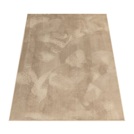 Laagpolig Vloerkleed - Hanora Uni - Beige