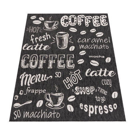 Keukenkleed - Kitchen - Koffie - Antraciet